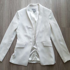 H&M Fitted White Blazer, Size 4